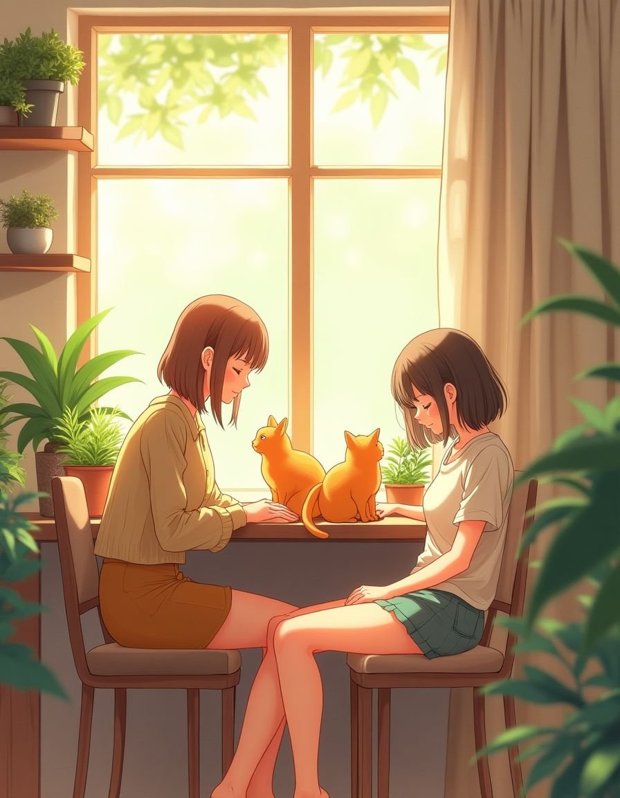 小短剧在线观看 暖阳午后的猫